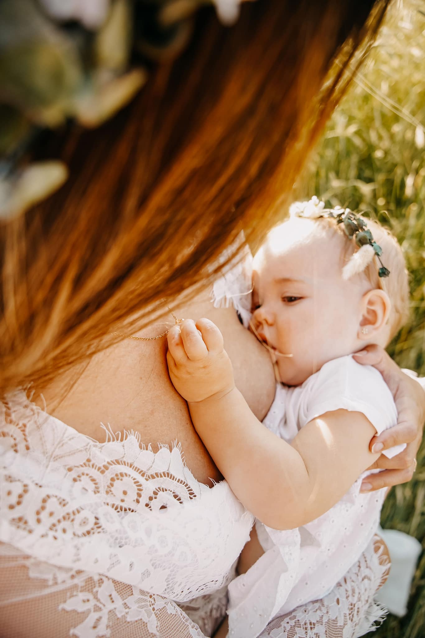 Bijou de lait maternel fait à la main au Québec.