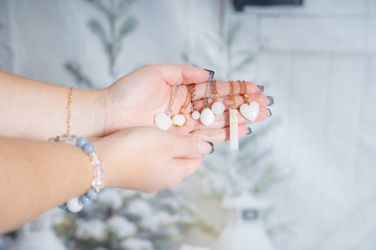 Pendentif avec lait seulement