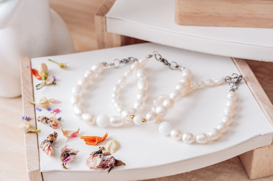 Bracelet perles d'eau douce