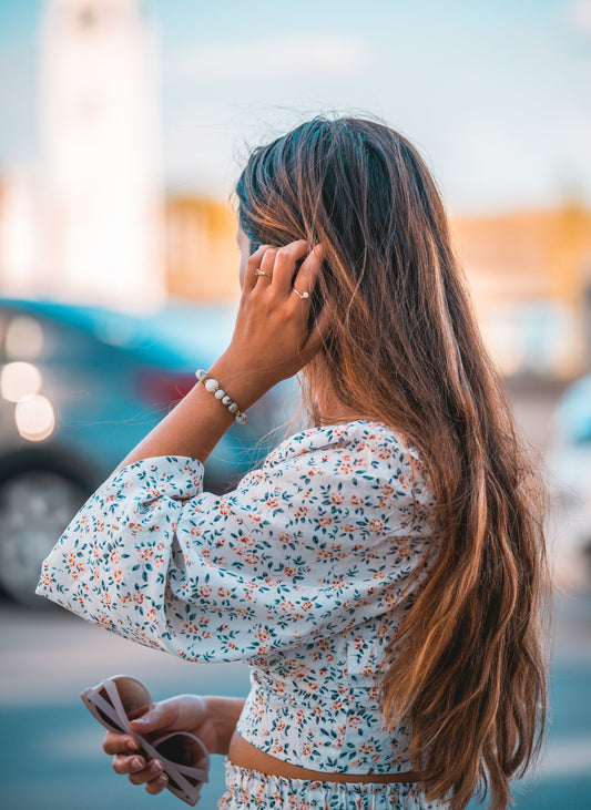 Bracelet pierres semi-précieuses
